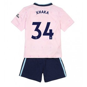 Baby Fußballbekleidung Arsenal Granit Xhaka #34 3rd Trikot 2022-23 Kurzarm (+ kurze hosen)